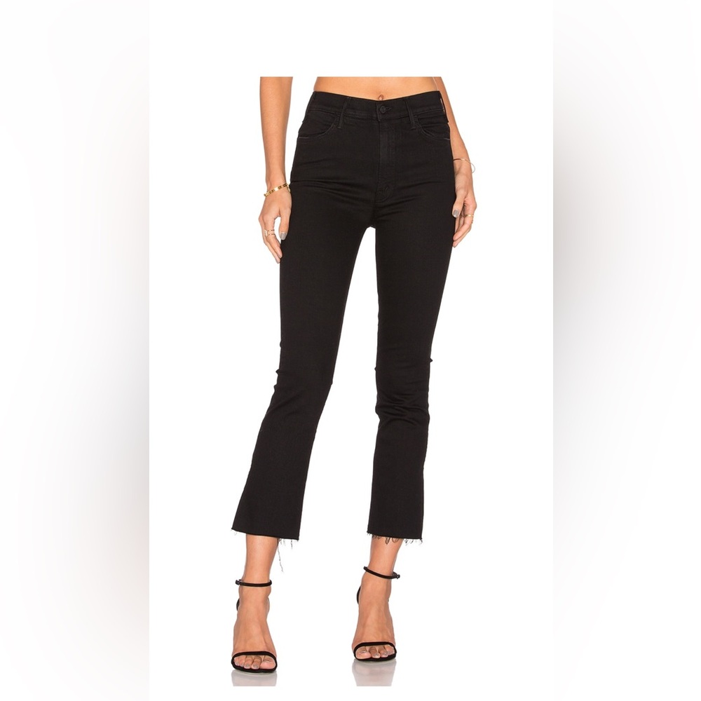 The hustler mother ankle Frey jeans black